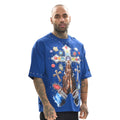 GOD'S CHILDREN DROP SHOULDER TOP - ROYAL BLUE