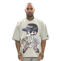 TOO BLESSED DROP SHOULDER TOPTEE - GREY