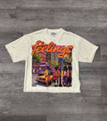 "FEELINGS" F-TERRY CROPPED TEE
