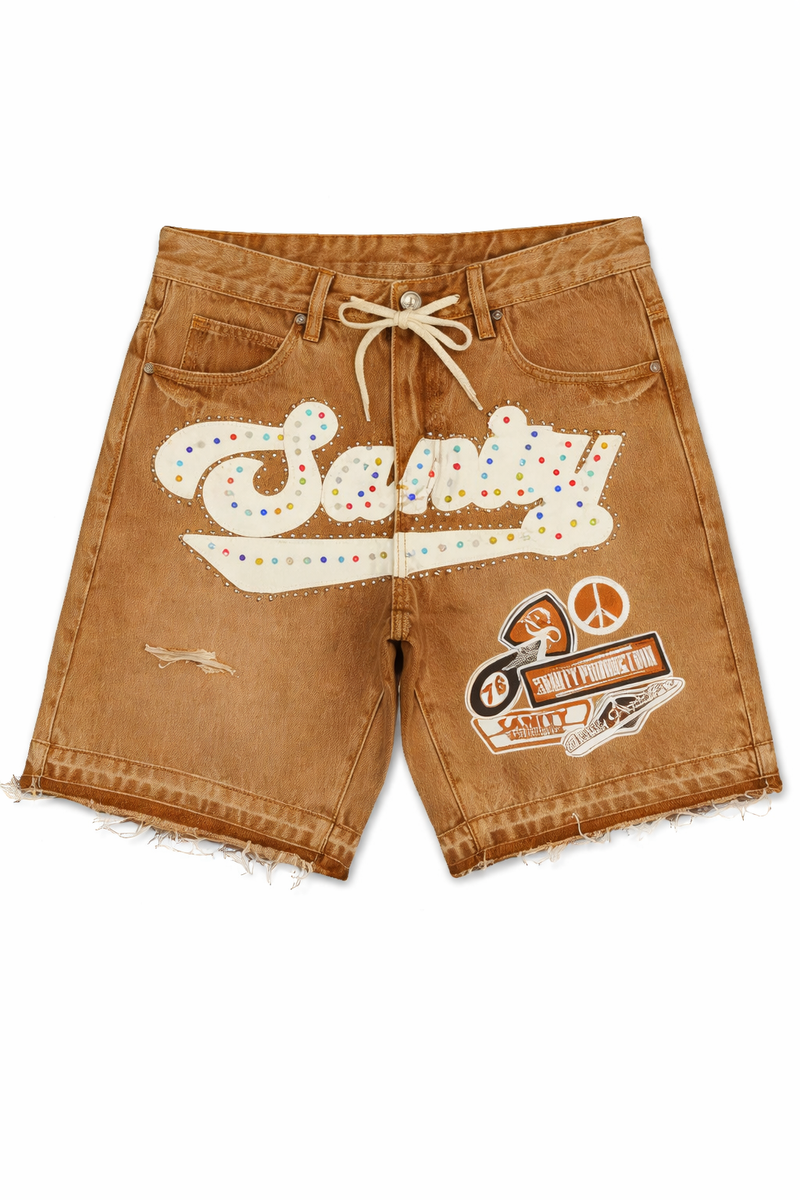 Politics Shorts - Khaki