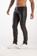 CHROM HEARTS SKINNY PANTS - BLACK
