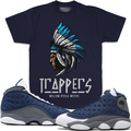 Trappers - Navy T-Shirts
