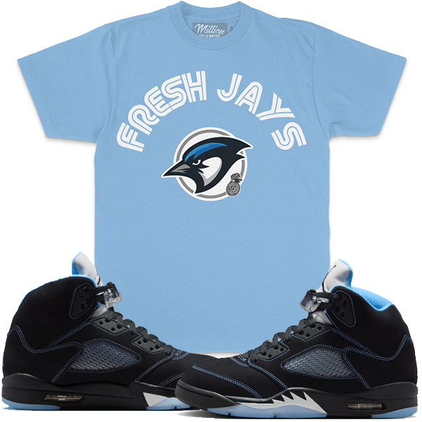 Fresh Jays 23 - University Blue T-Shirts