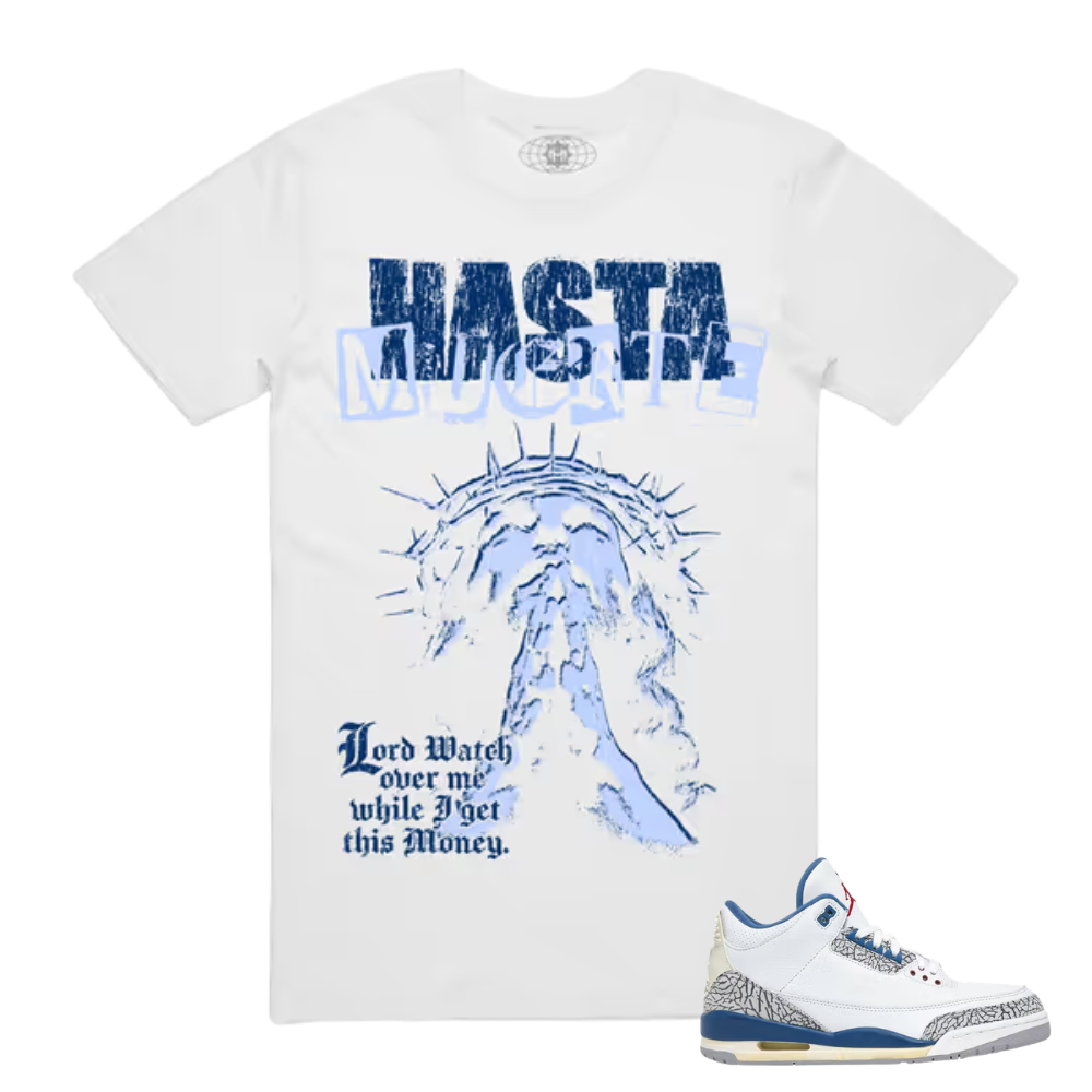 Pray For Profit Tee - ATHLETIC HEATHER