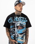 LH 'Racing kid' TEE - BLACK