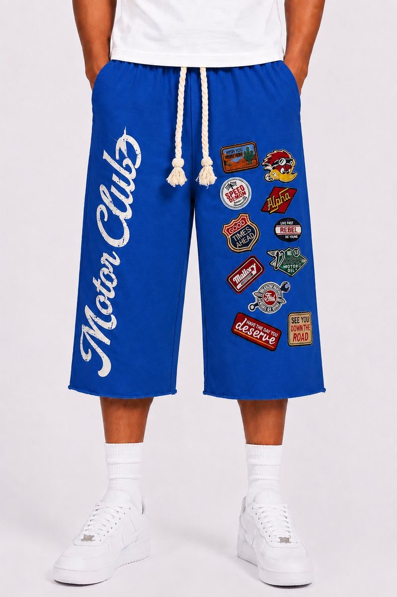 MOTOR CLUB SHORTS - ROYAL