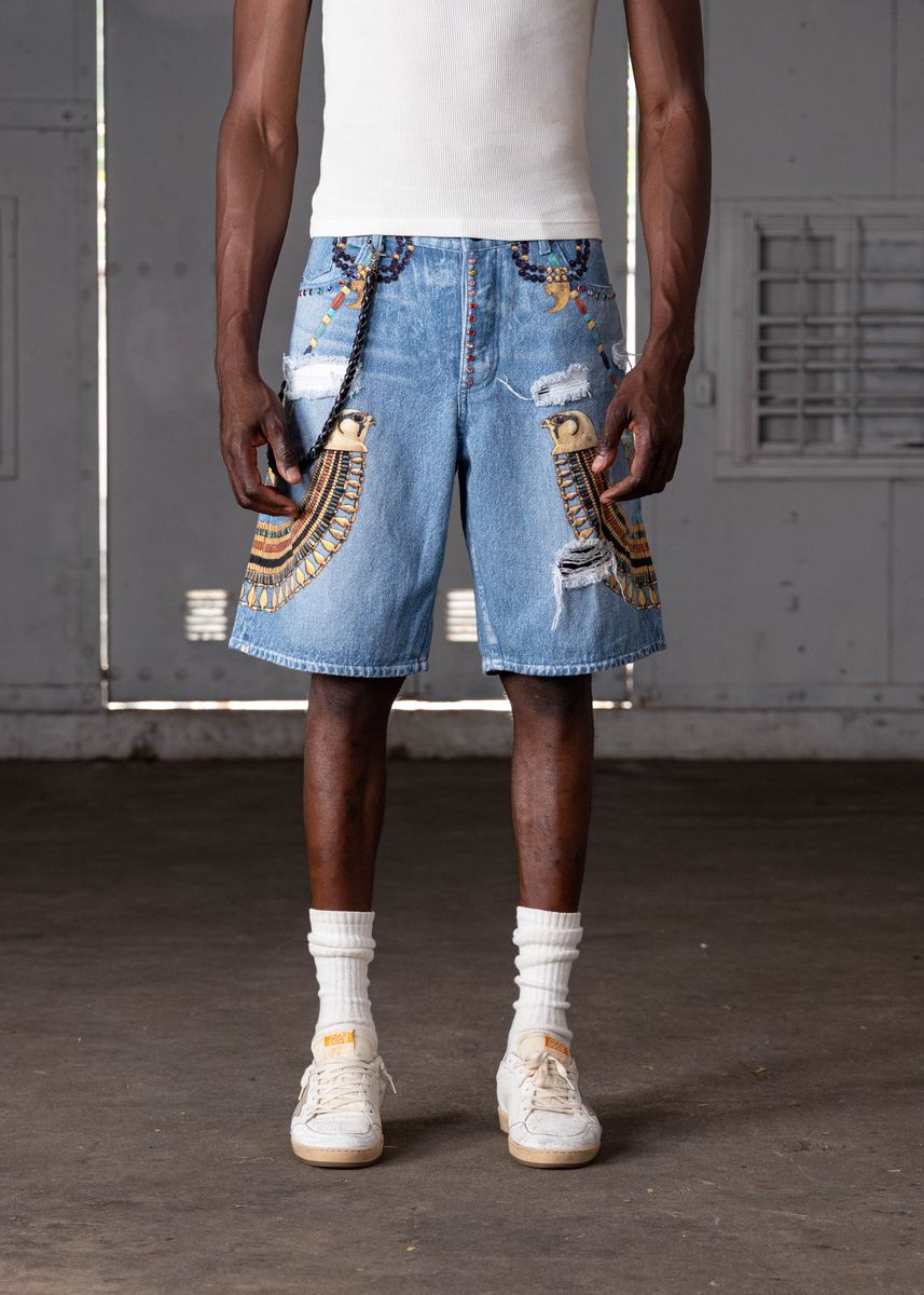 PHARAOH SHORT - LIGHT BLUE