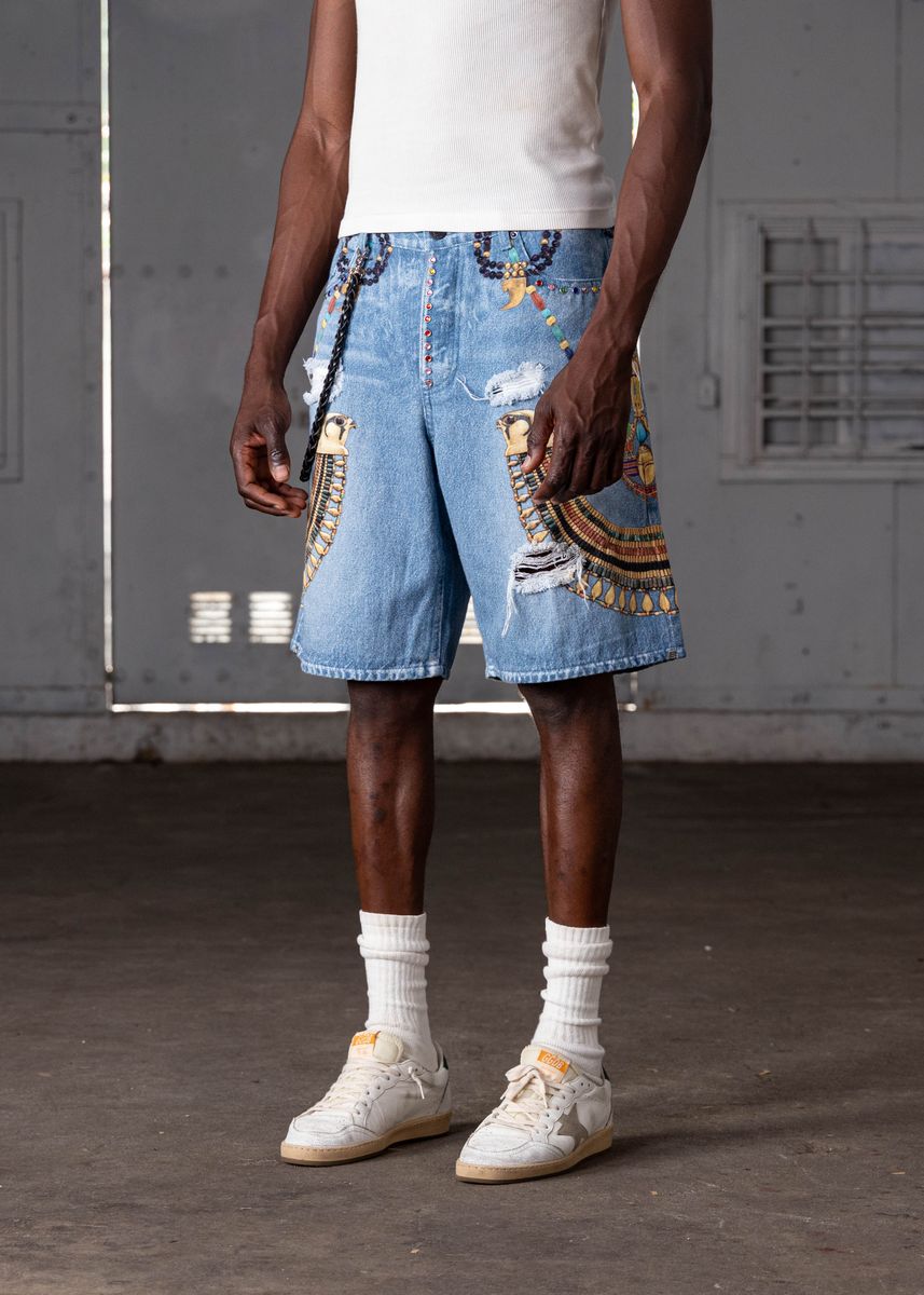 PHARAOH SHORT - LIGHT BLUE