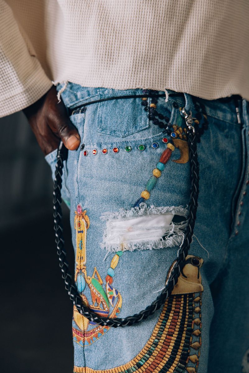 PHARAOH SHORT - LIGHT BLUE