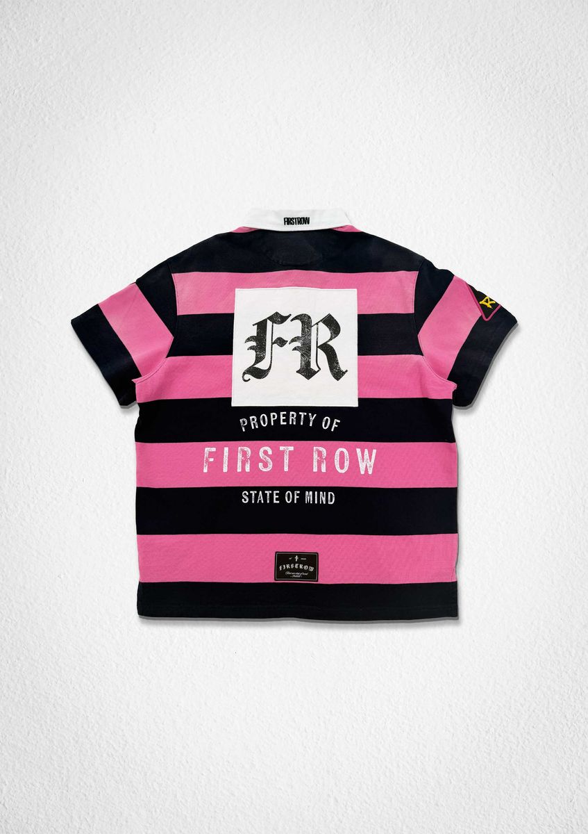 STATE OF MIND VARSITY POLO - PINK