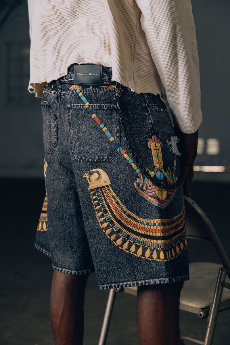 PHARAOH SHORT - JET BLACK