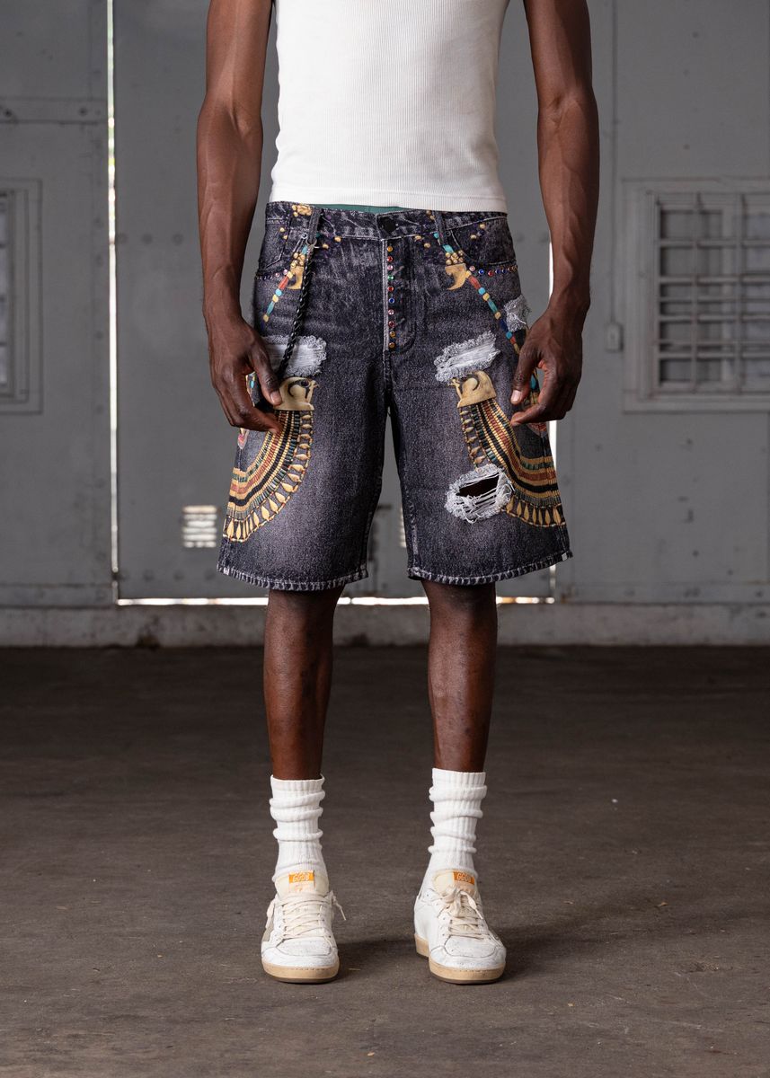 PHARAOH SHORT - JET BLACK