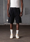 LATTICE SHORT - BLACK