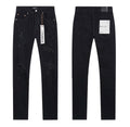PURPLE BLACK JEANS