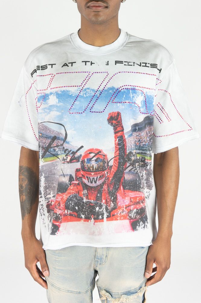 PRIME TIME TEE - WHITE