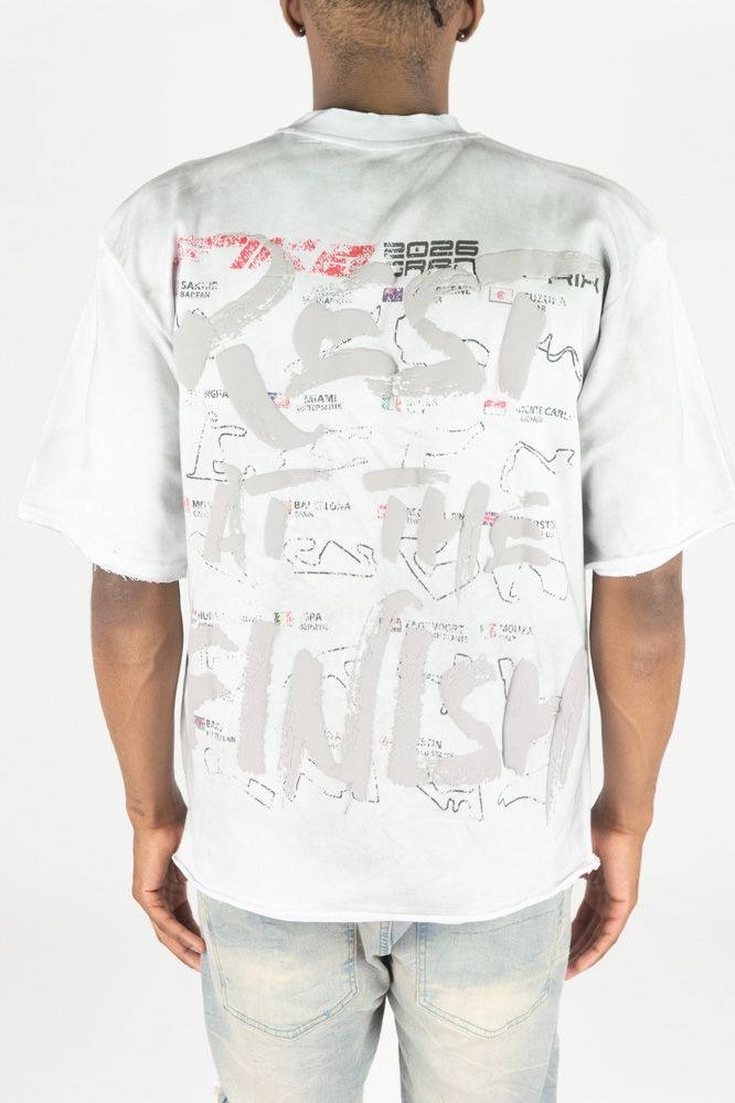 PRIME TIME TEE - WHITE