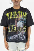 PRIME TIME TEE - BLACK