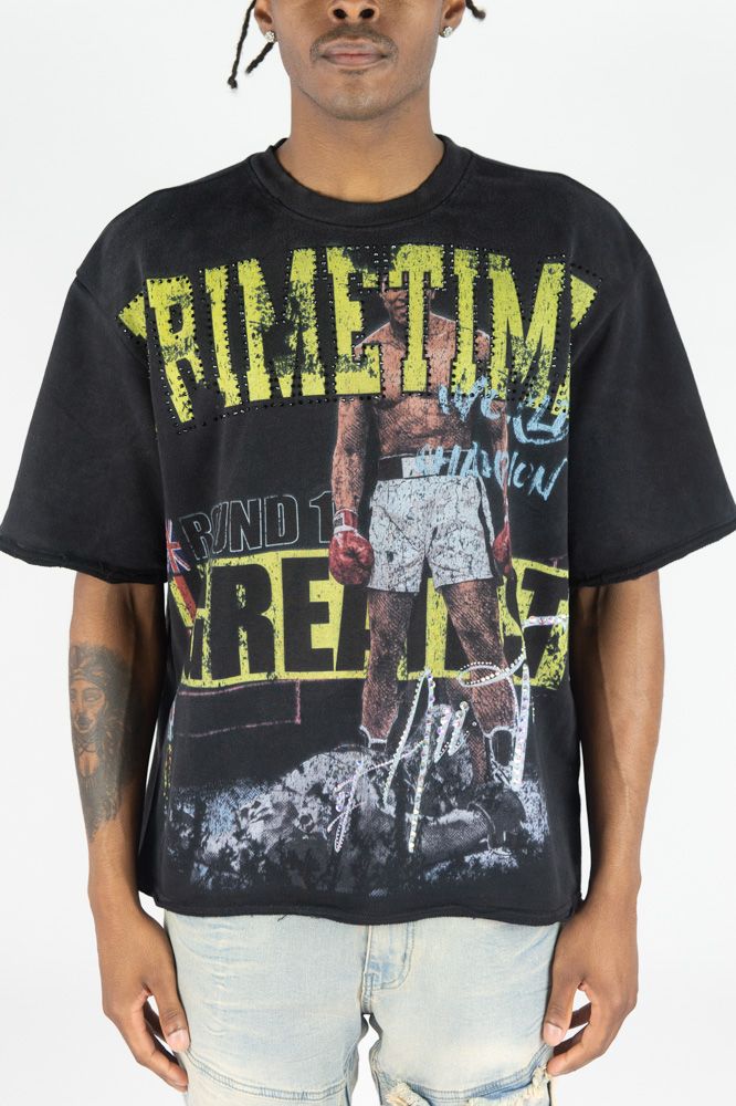 PRIME TIME TEE - BLACK