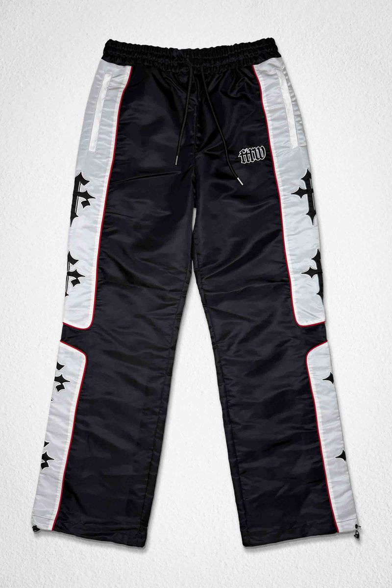 STATE OF MIND TRACK PANTS - BLACK