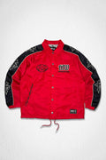 STATE OF MIND RACER COACH JACKET - RED