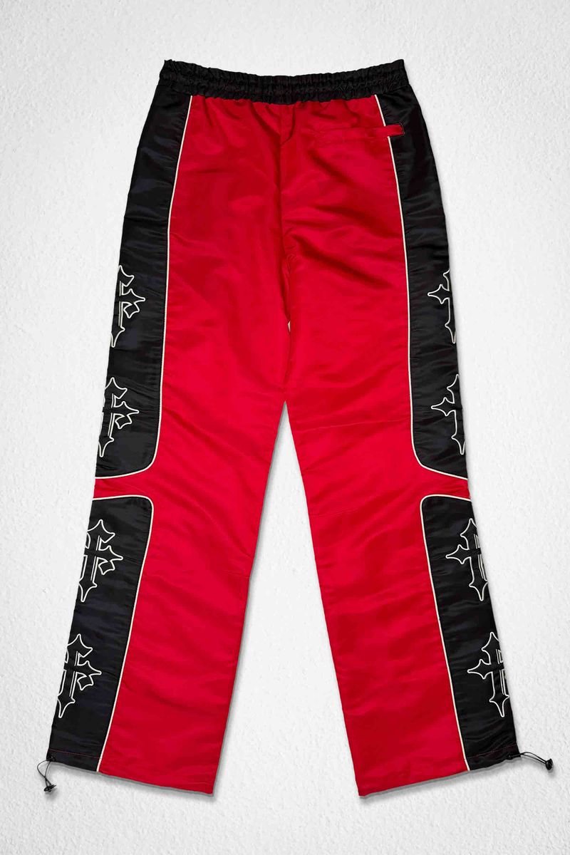 STATE OF MIND TRACK PANTS - RED