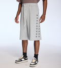 Crystal Blossom Sweat Shorts - Grey