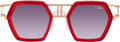 Cazal 677 -Red/Gold