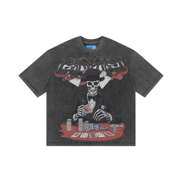 GODSPEED CASINO TEE - SMOEK GREY