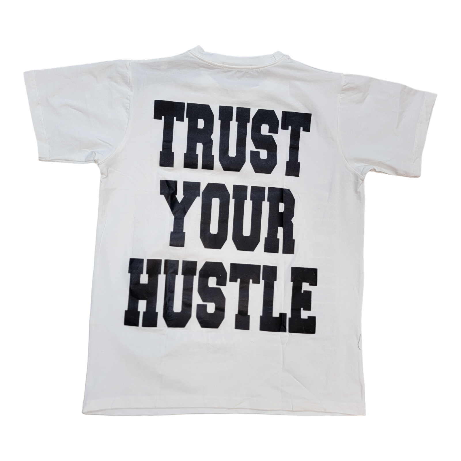 Kids Hustle Club Tee-White