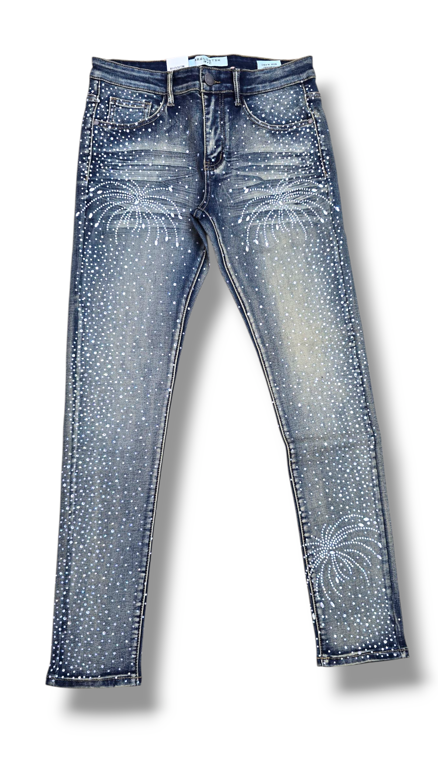 RST-6023 VINTAGE BLUE REELISTIK DIAMOND DENIM