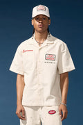 The Re-Up Mechanic Shirt - Bone