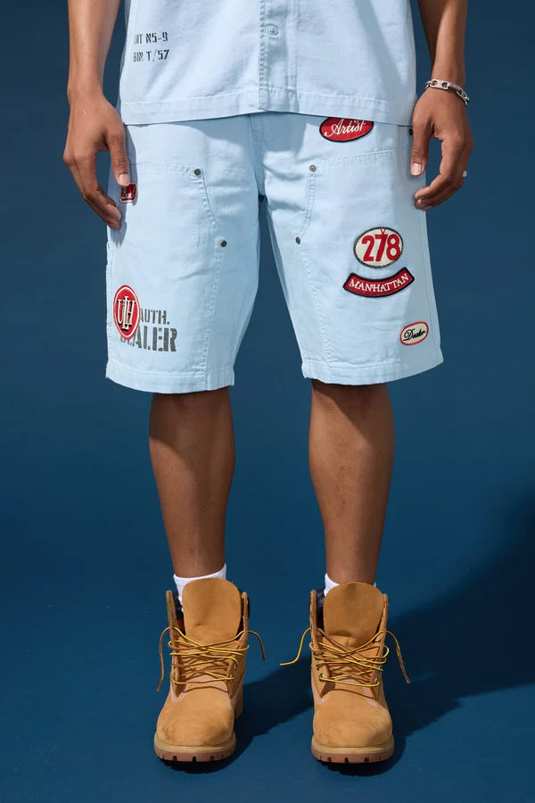 Retro - The Re-Up Shorts - Service Blue