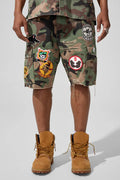 Retro - War Angel Cargo Shorts