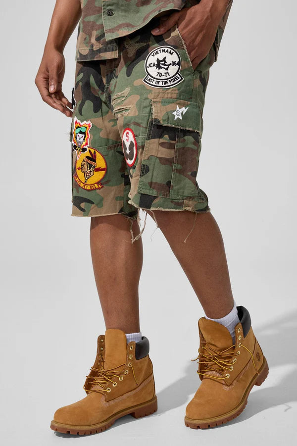 Retro - War Angel Cargo Shorts