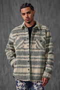 Paradise Flannel Shacket (Olive)