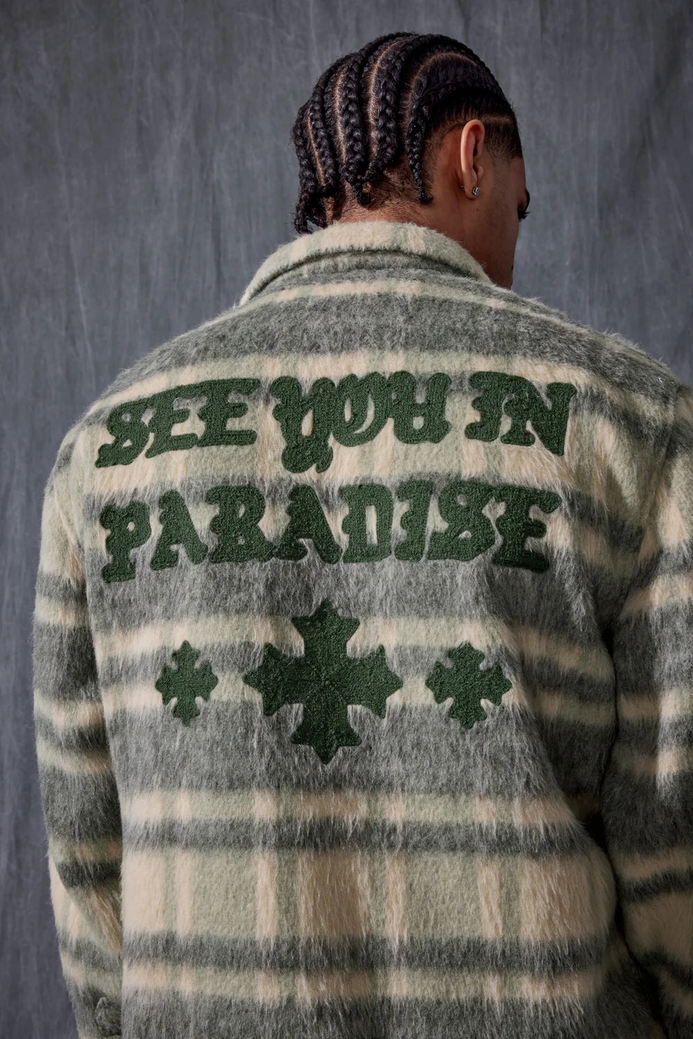 Paradise Flannel Shacket (Olive)