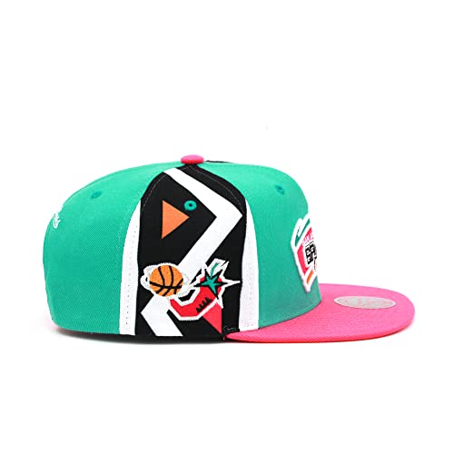 Mitchell & Ness NBA® 96 ASG Snapback HWC Spurs Teal One Size