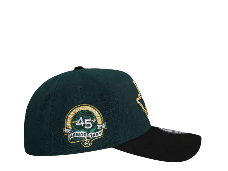 New Era Houston Astros 50th Anniversary Dark Green Two Tone Edition 9Forty A Frame Snapback Hat