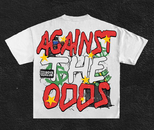AGAINST ODD TEE- WHITE