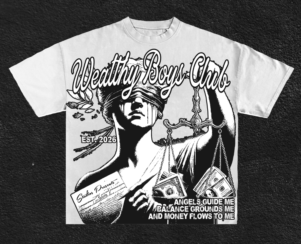 BALANCED ENERGY TEE- WHITE