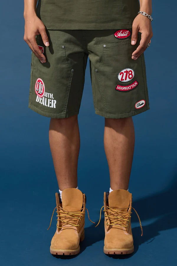 Retro - The Re-Up Shorts - Olive