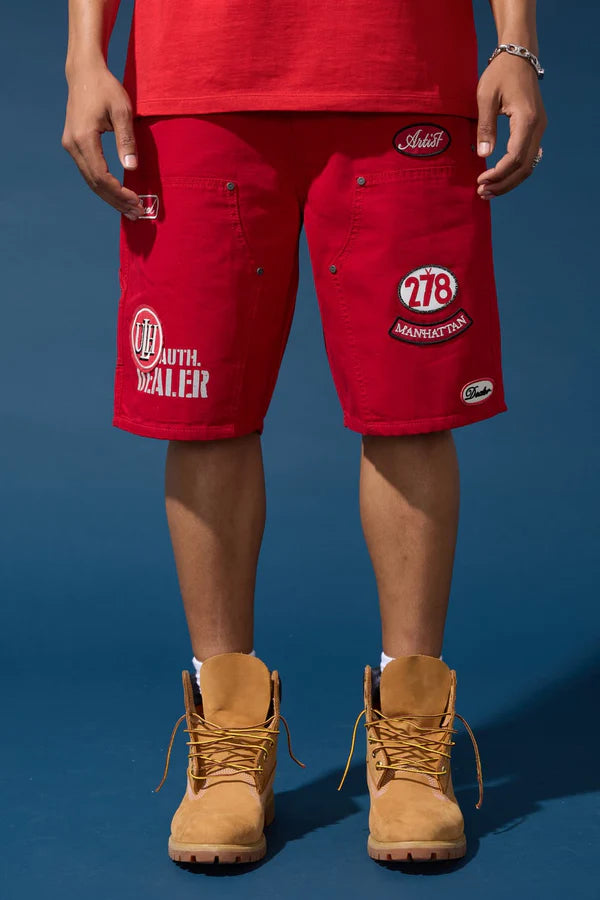 Retro - The Re-Up Shorts - Red