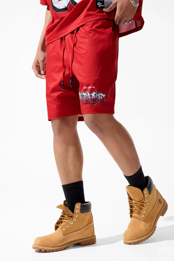 Retro - Street League Shorts - Red