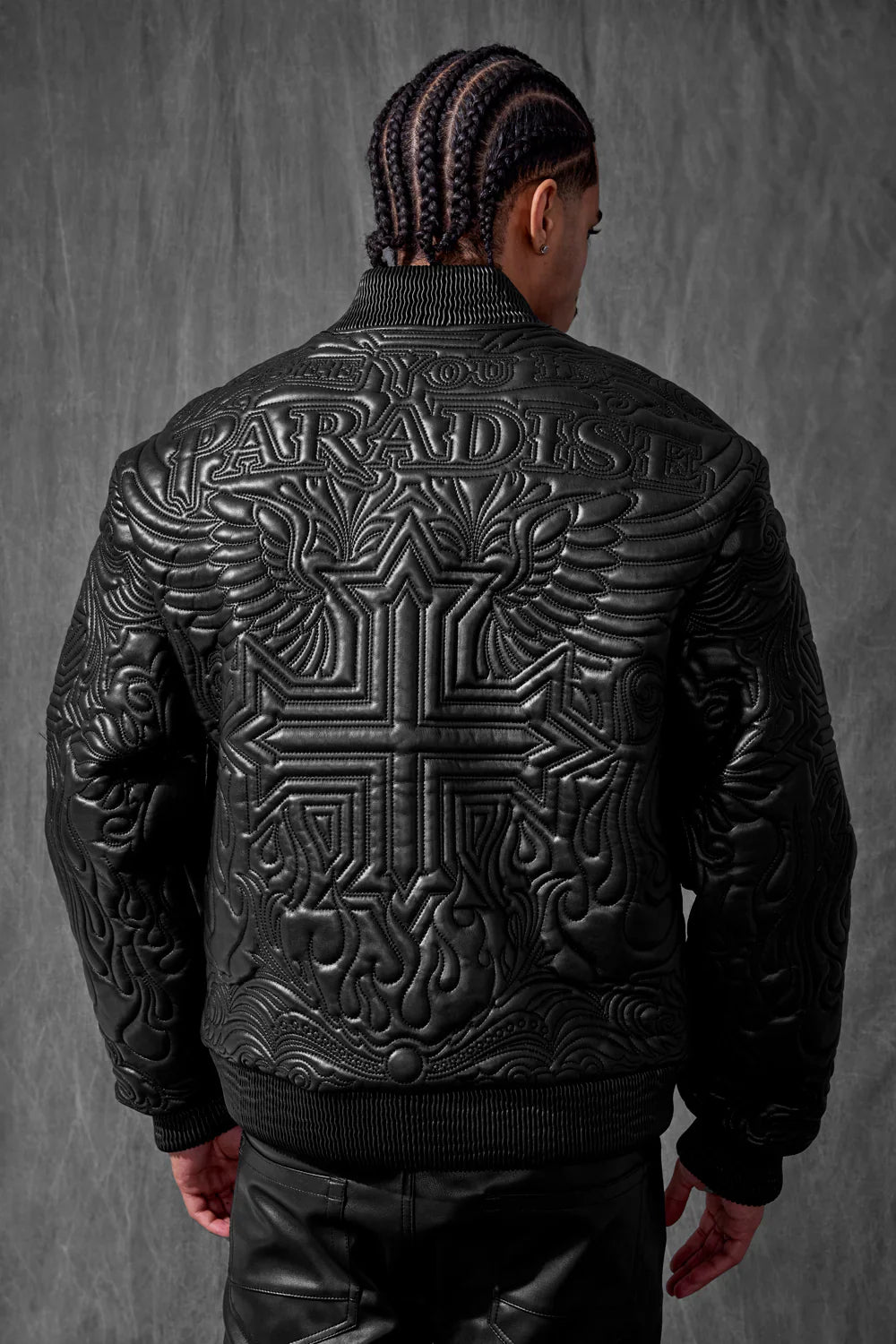 Sinister Bomber Jacket (Black)