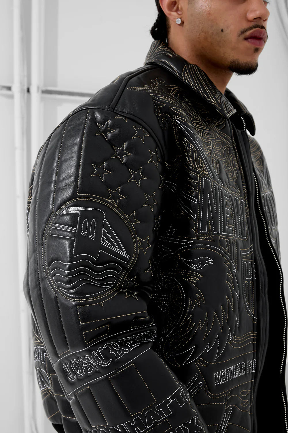 Liberty Bomber Jacket (Black)