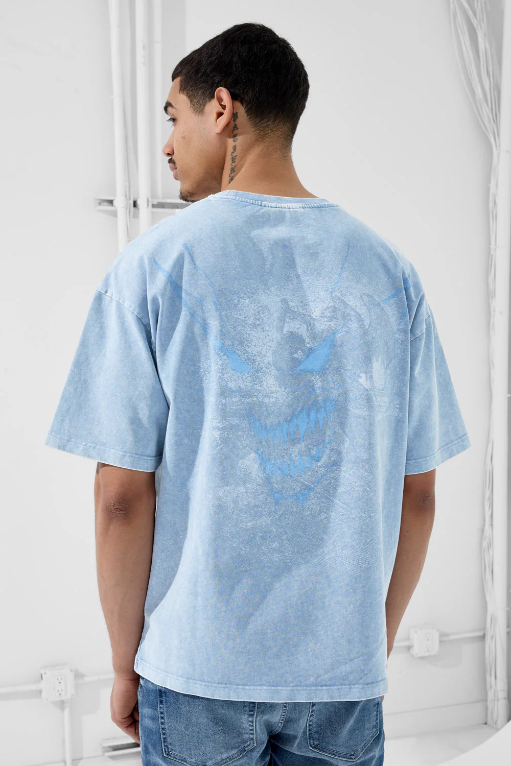 Reckoning T-Shirt - Ice Blue
