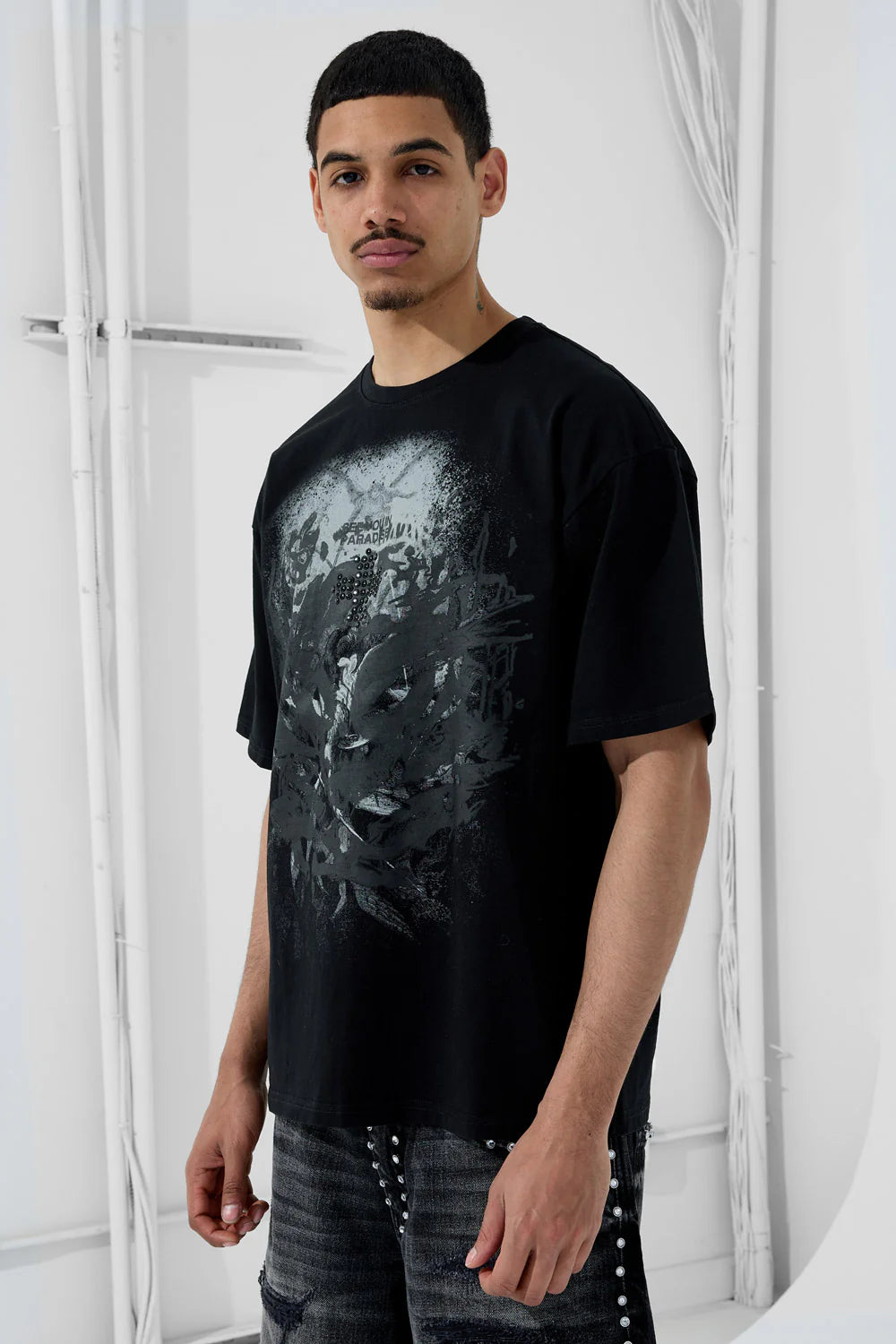 Reckoning T-Shirt - Jet Black