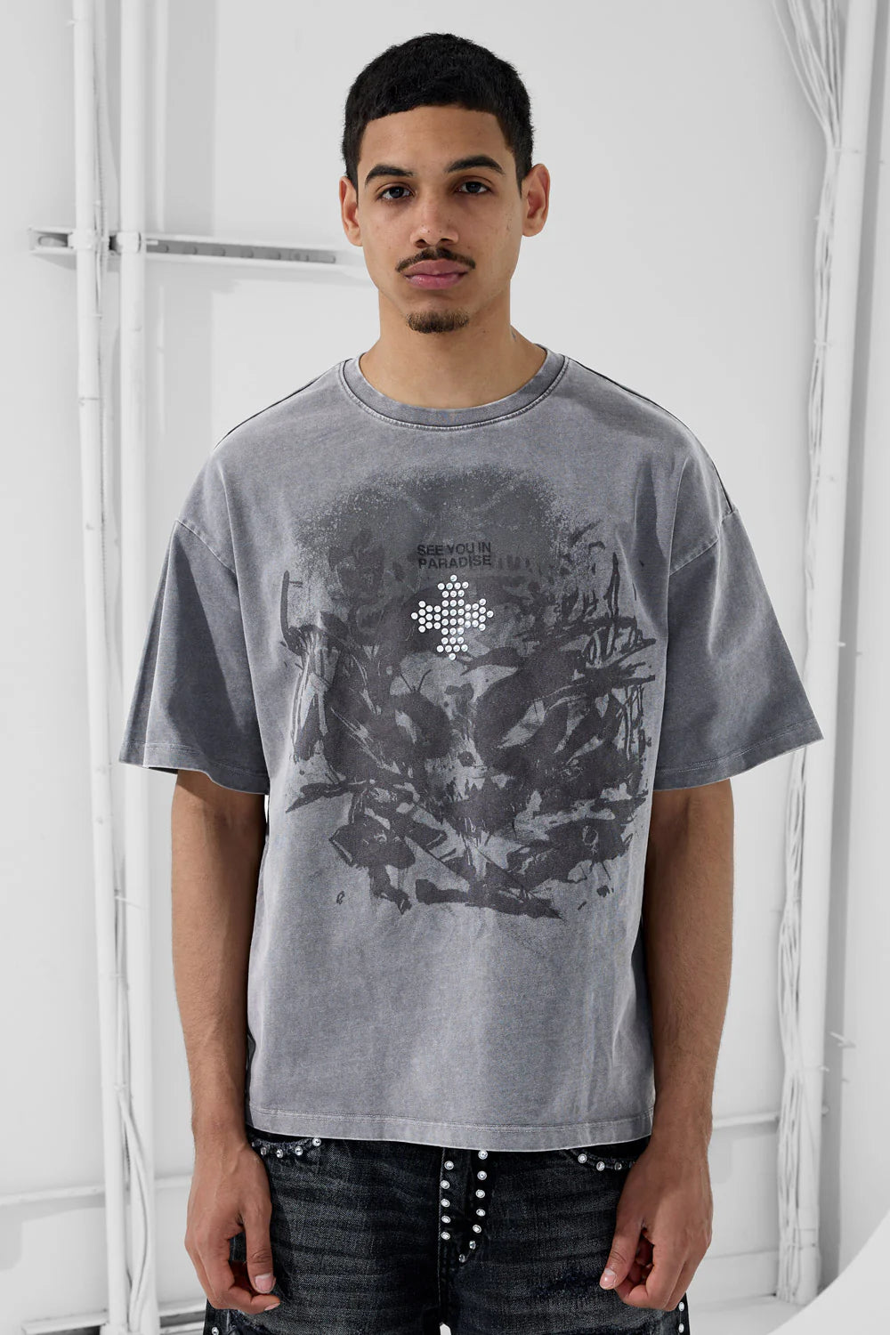Reckoning T-Shirt - Smoked  Grey