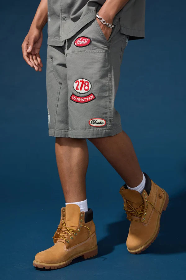 Retro - The Re-Up Shorts - Charcoal