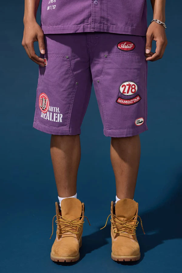 Retro - The Re-Up Shorts - Purple